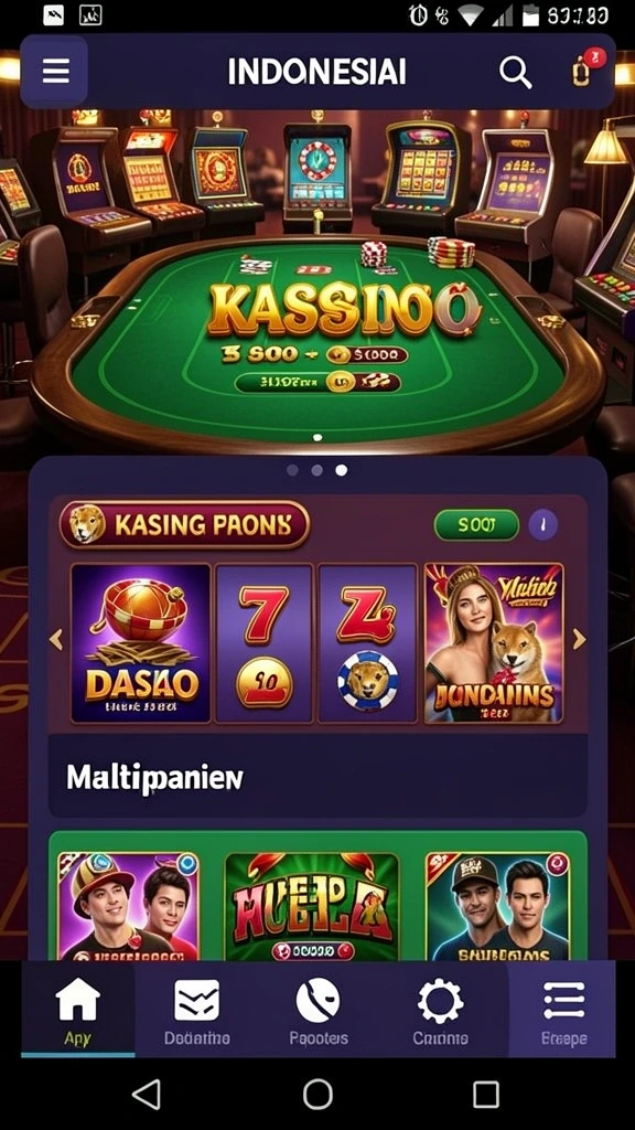 hokibet - Tampilan muka aplikasi HOKIBET yang menarik dan mudah dinavigasi.