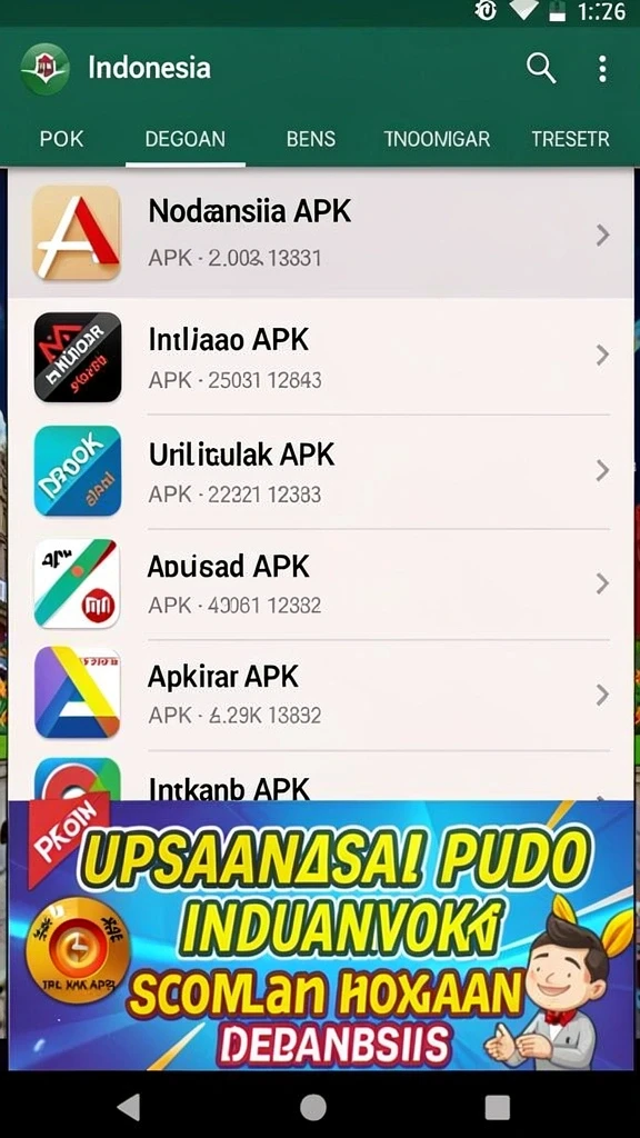indowin168 - Tampilan antarmuka pengguna yang menarik dan intuitif.