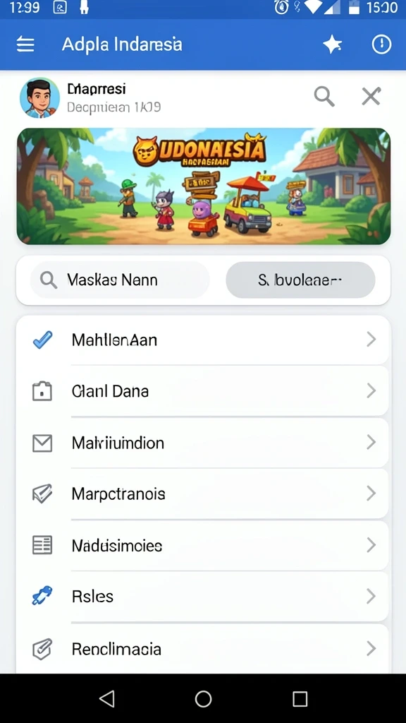 watitoto - Tampilan antarmuka yang intuitif dan menarik.
